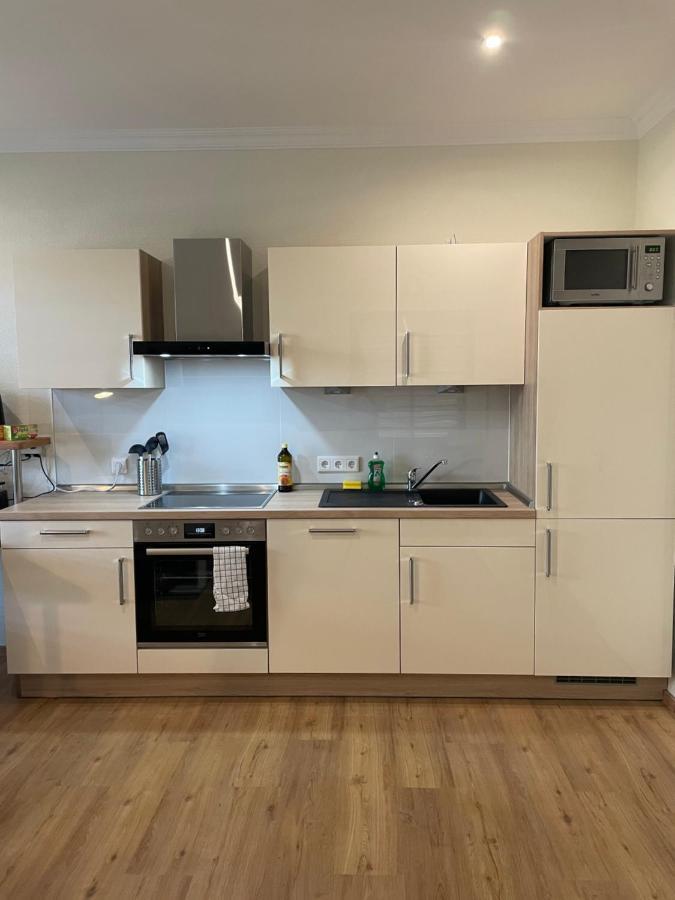 Moderne Ferienwohnungen In Dissen Esterno foto