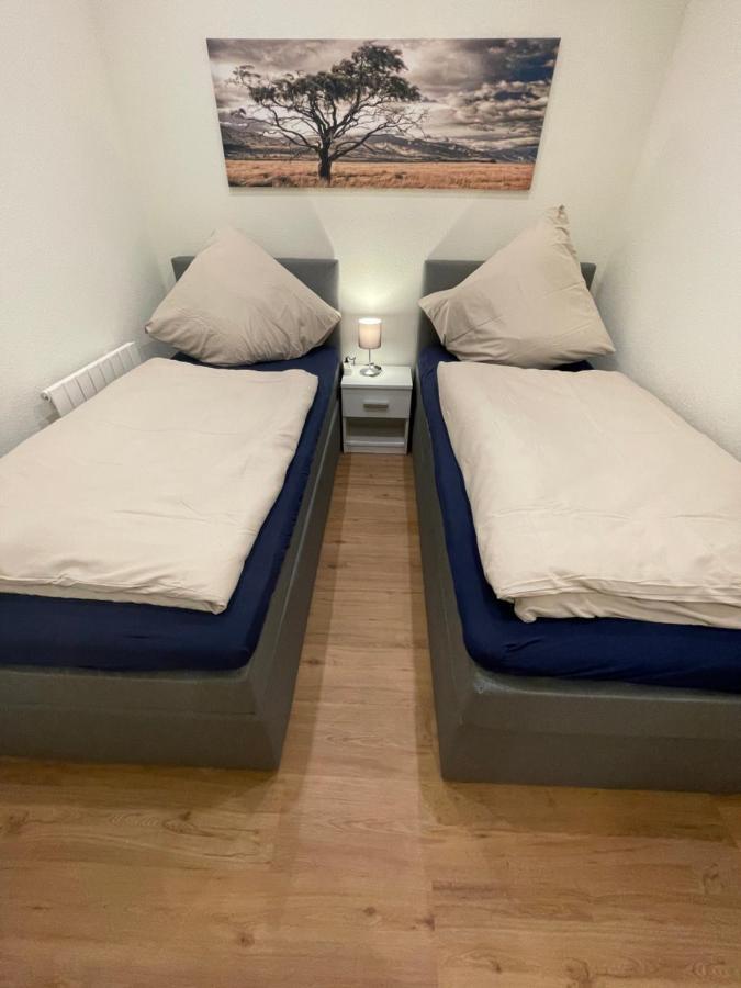 Moderne Ferienwohnungen In Dissen Esterno foto