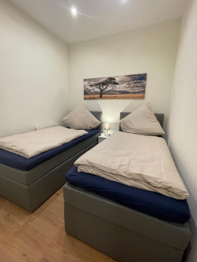 Moderne Ferienwohnungen In Dissen Esterno foto