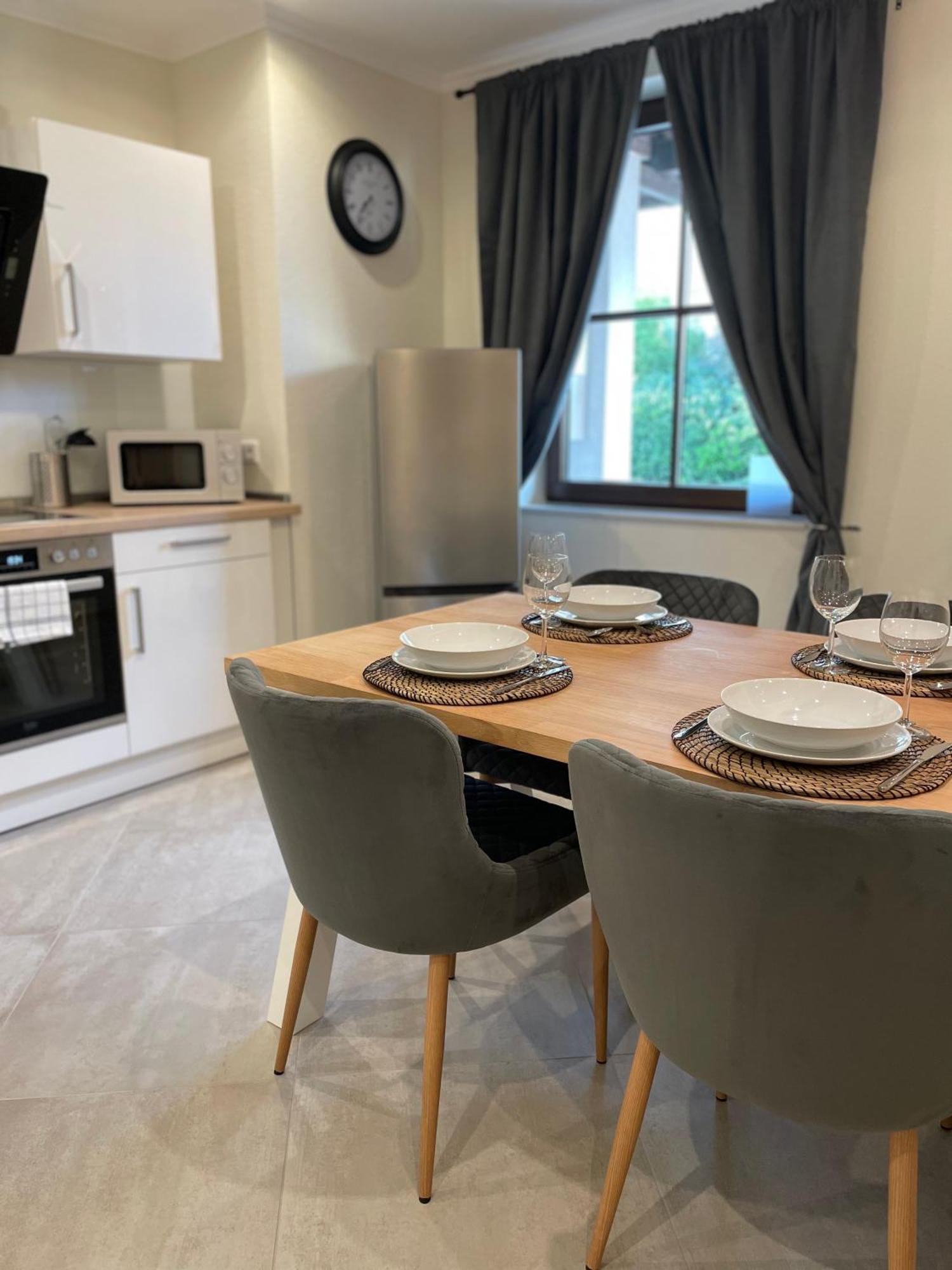 Moderne Ferienwohnungen In Dissen Esterno foto